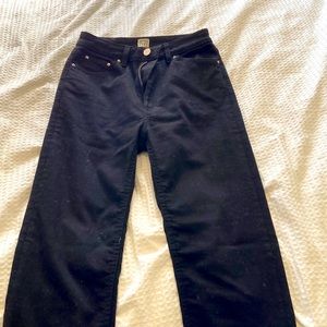 Toteme High Rise Skinny Jeans 26 Black